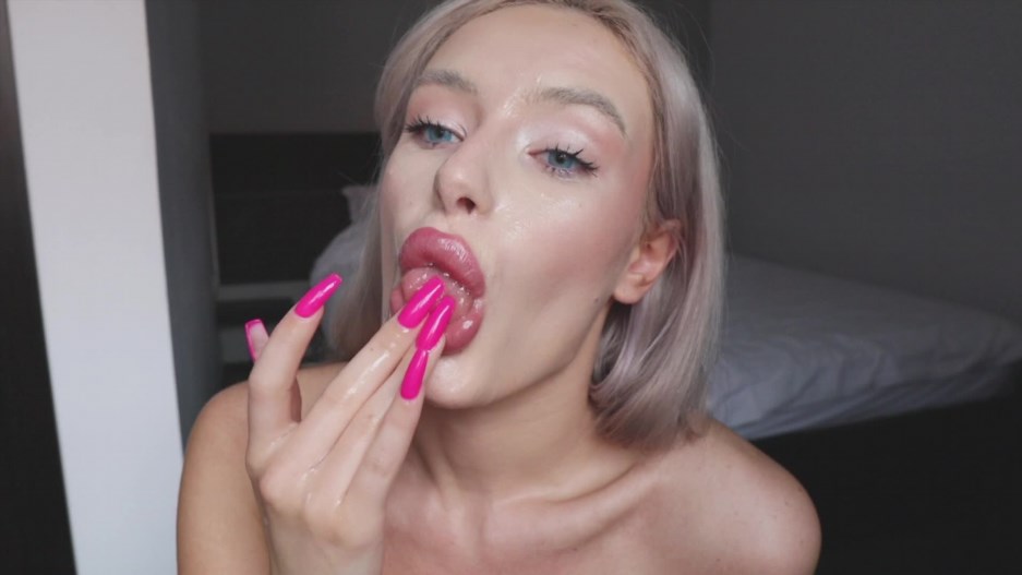 Desire Blonde - Jerk Off For Me While I'm Fucking My Mouth -Handpicked Jerk-Off Instruction